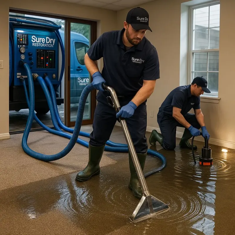 Water Extraction and Removal process in Winterville, NC